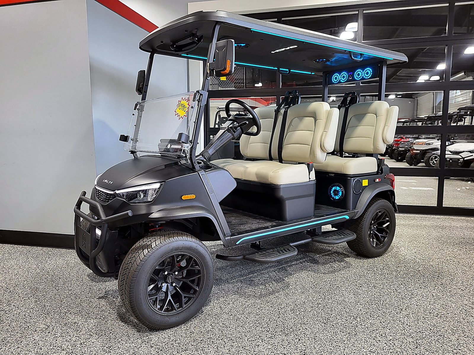 DACH APOLLO LITHIUM GOLF CART GEN. 2 (4) FACING FORWARD
