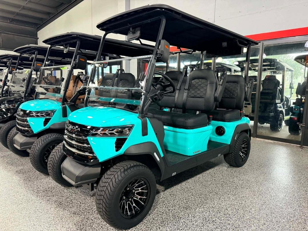 BOCA EV LITHIUM GOLF CART (Purebred Lowered)