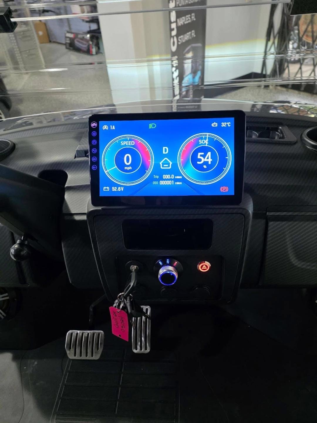 BOCA EV LITHIUM GOLF CART (Purebred Lowered)