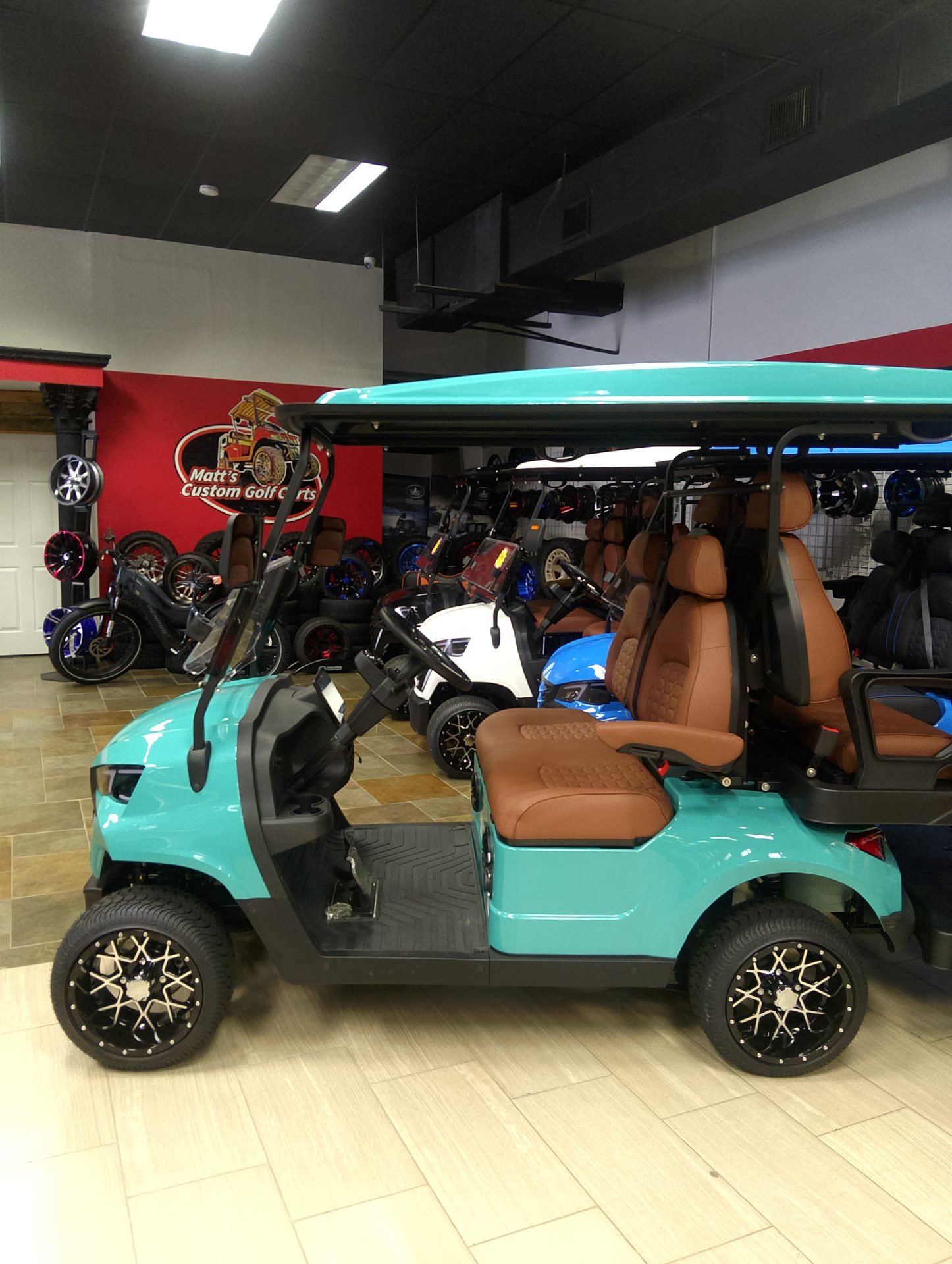 BOCA EV LITHIUM GOLF CART (Colt Lowered)